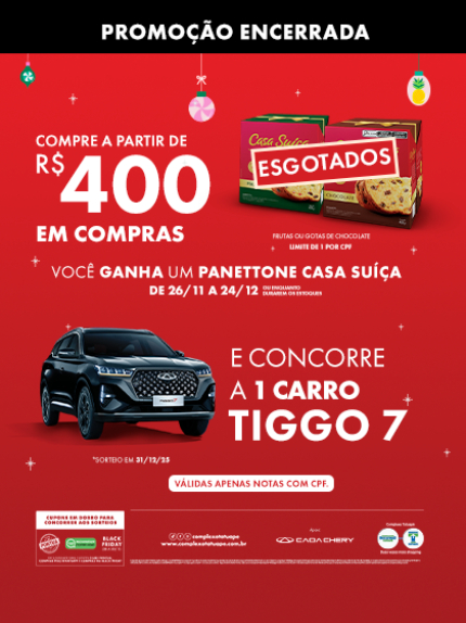 Promoção de Natal Complexo tatuapé 2025